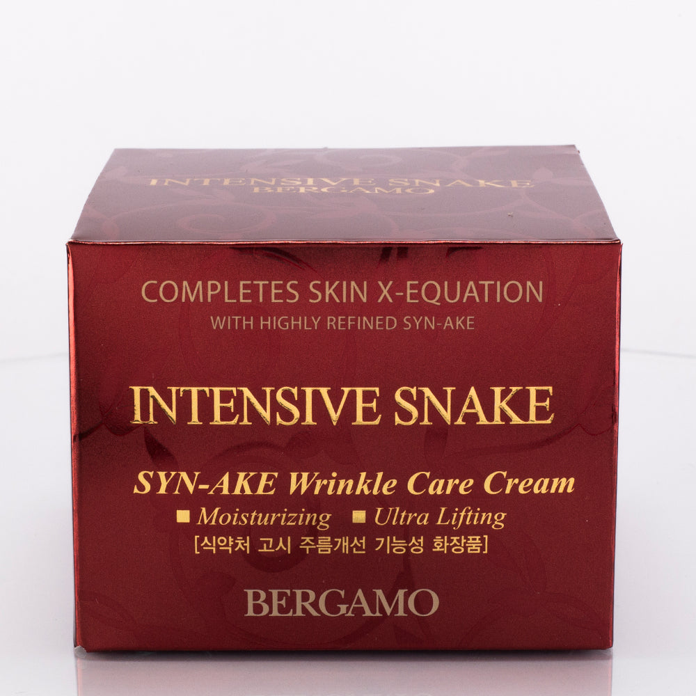 BERGAMO Intensive Snake Wrinkle Care Cream - intensiivinen käärme ryppyvoide 10 