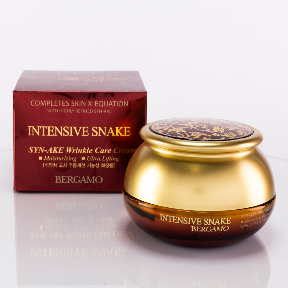 BERGAMO Intensive Snake Wrinkle Care Cream - intensiivinen käärme ryppyvoide 11 