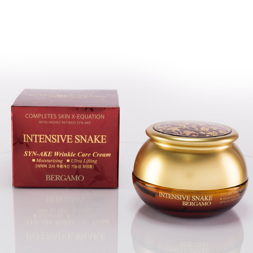 BERGAMO Intensive Snake Wrinkle Care Cream - intensiivinen käärme ryppyvoide 12 