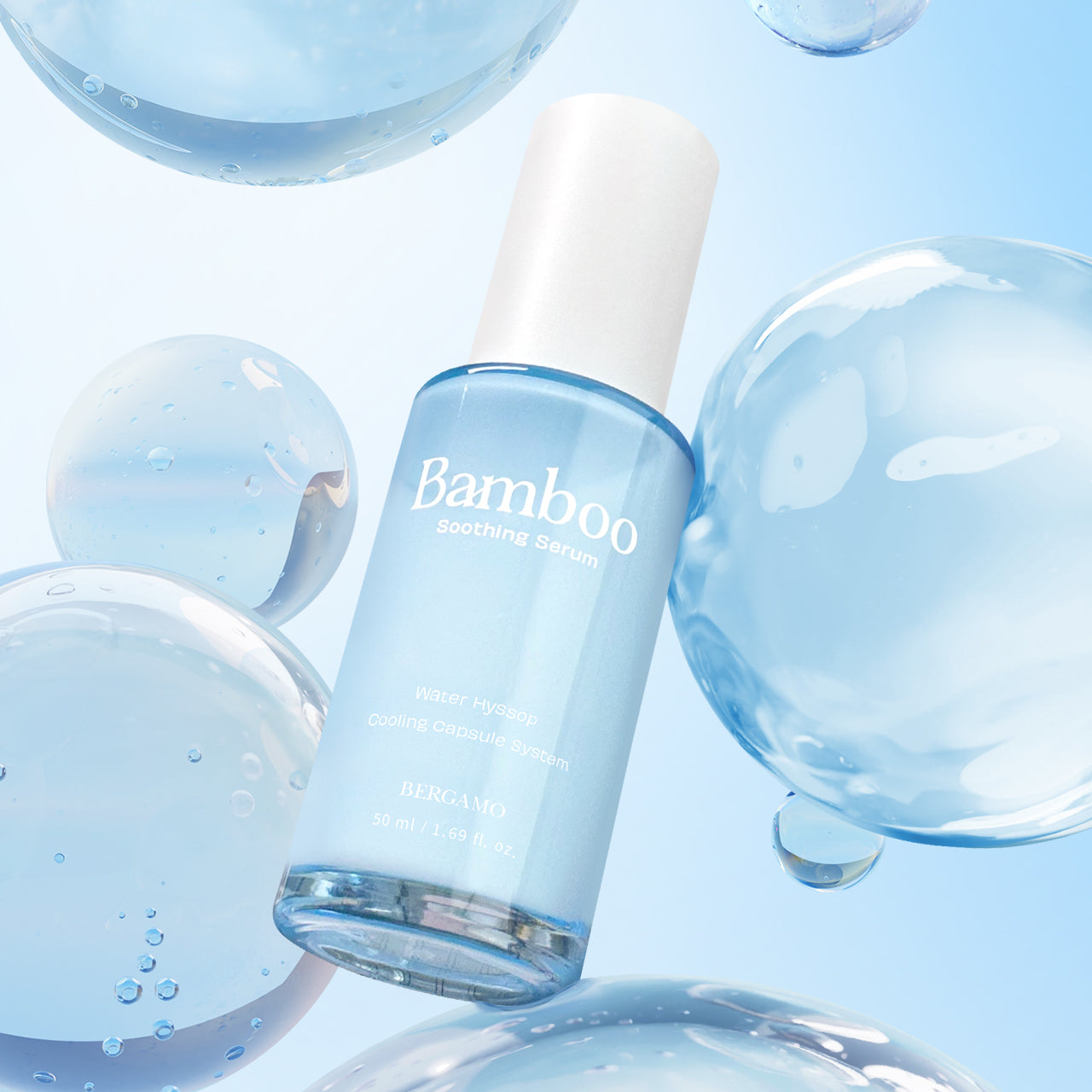 BERGAMO BAMBOO Capsule Soothing Serum, 50 ml 10 