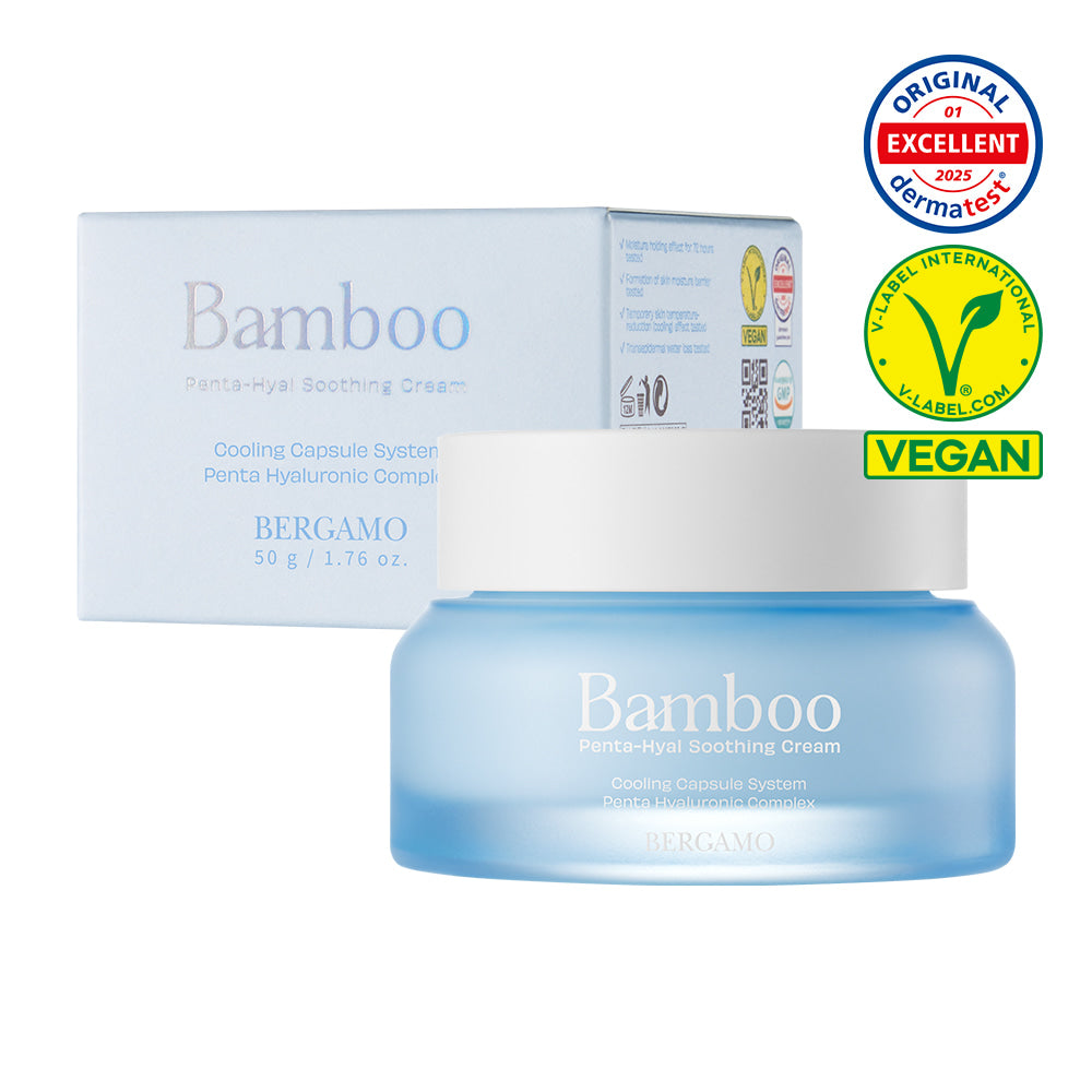 BERGAMO BAMBOO Penta-Hyal Soothing Cream, 50 g