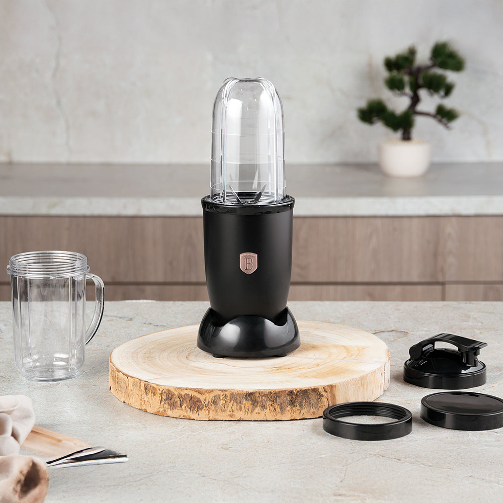 Berlinger Haus 6-piece multifunctional blender set, 500ml, 5 functions, black-rose gold 8 