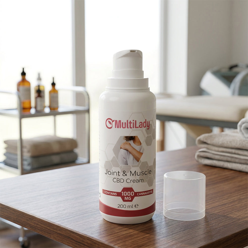 MultiLady CBD-nivel- ja lihasvoide 1000 mg – 200 ml