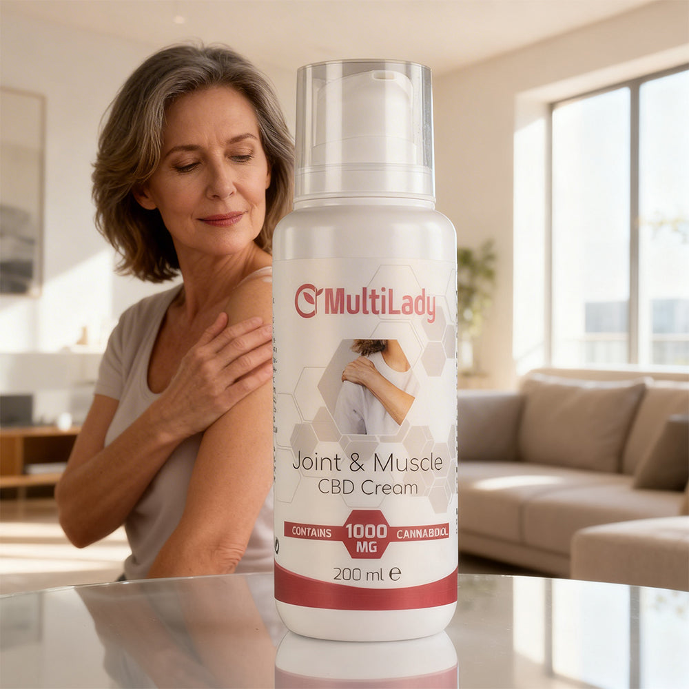 MultiLady CBD-nivel- ja lihasvoide 1000 mg – 200 ml 13 
