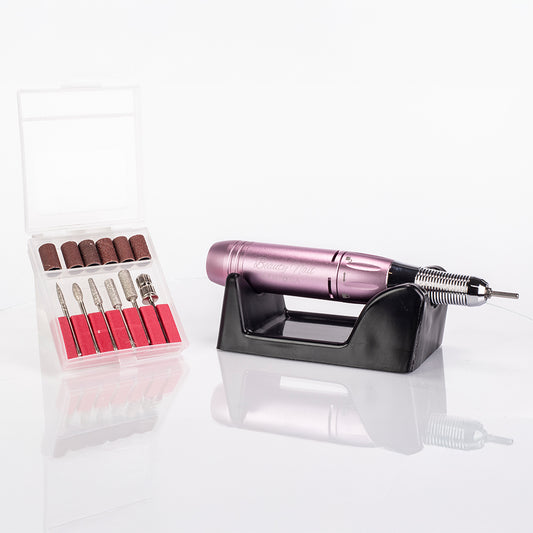 Emporia Beauty Nail Professional -kynsiviila vaihdettavilla terillä – vaaleanpunainen