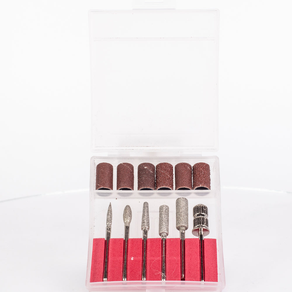 Emporia Beauty Nail Professional -kynsiviila vaihdettavilla terillä – vaaleanpunainen 7 