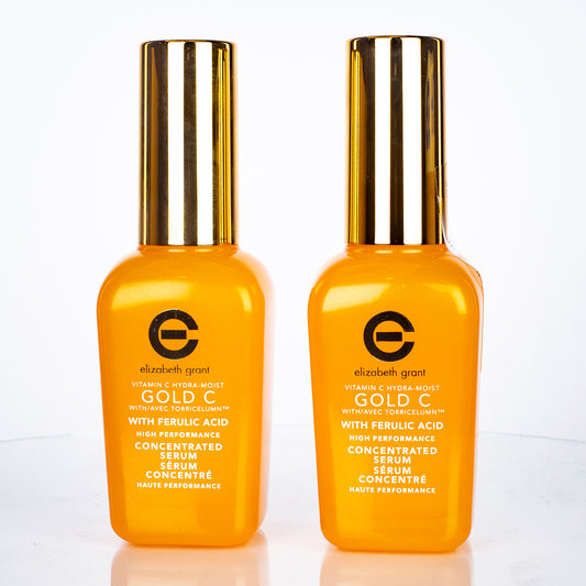Elizabeth Grant Vitamin C Hydra-Moist Gold C -seerumi 1+1 LAHJA (2 × 45 ml)