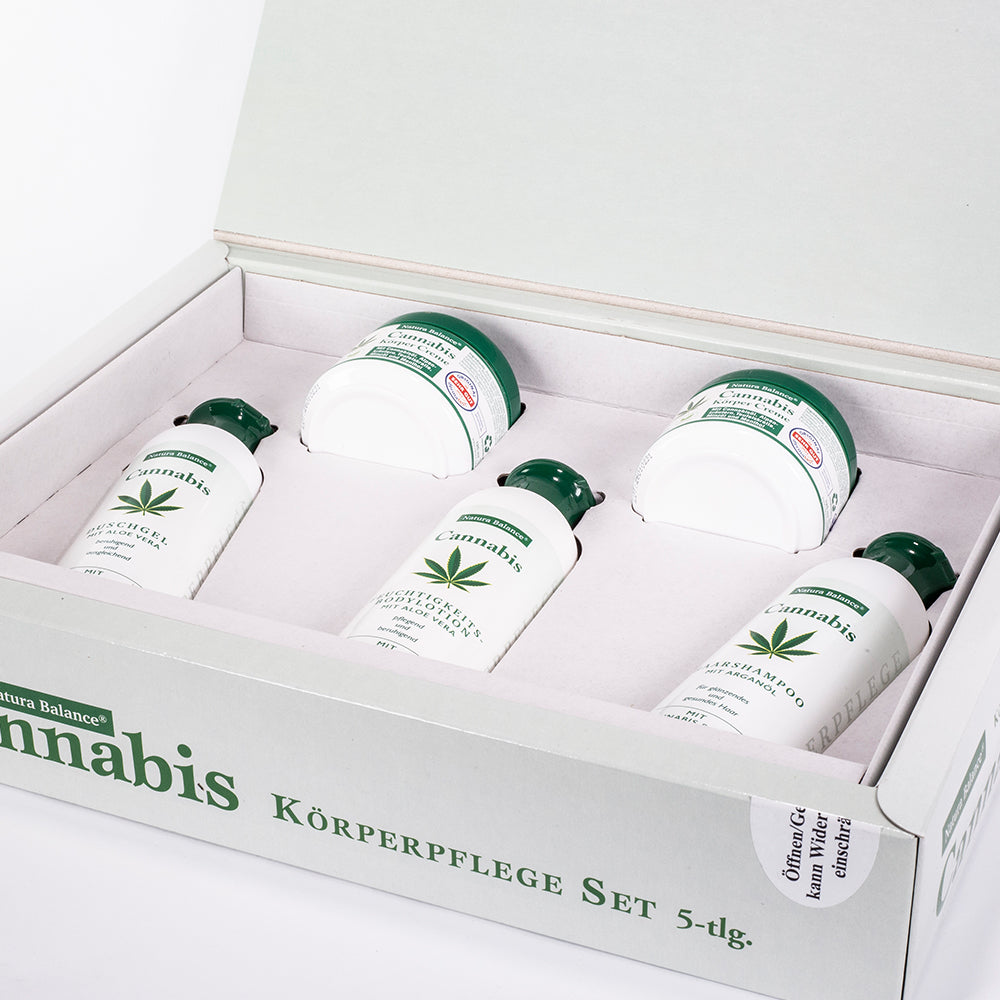 Natura Balance kannabiskosmetiikkasarja – 5 kappaletta