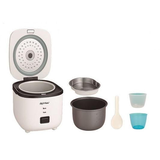 Chef-O-Matic Cooker Compact -riisinkeitin ja höyrykeitin