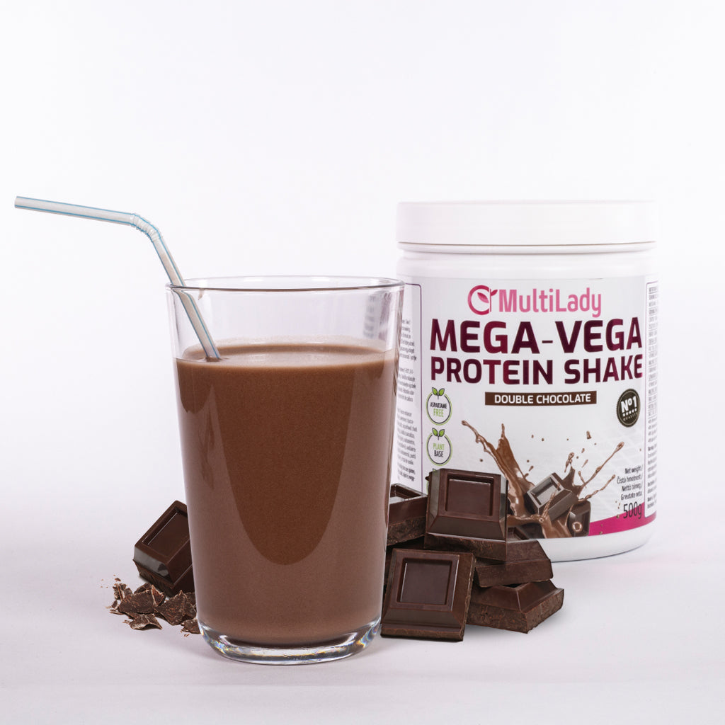 ML Mega Vega -proteiinipirtelö, tuplasuklaan makuinen 1 