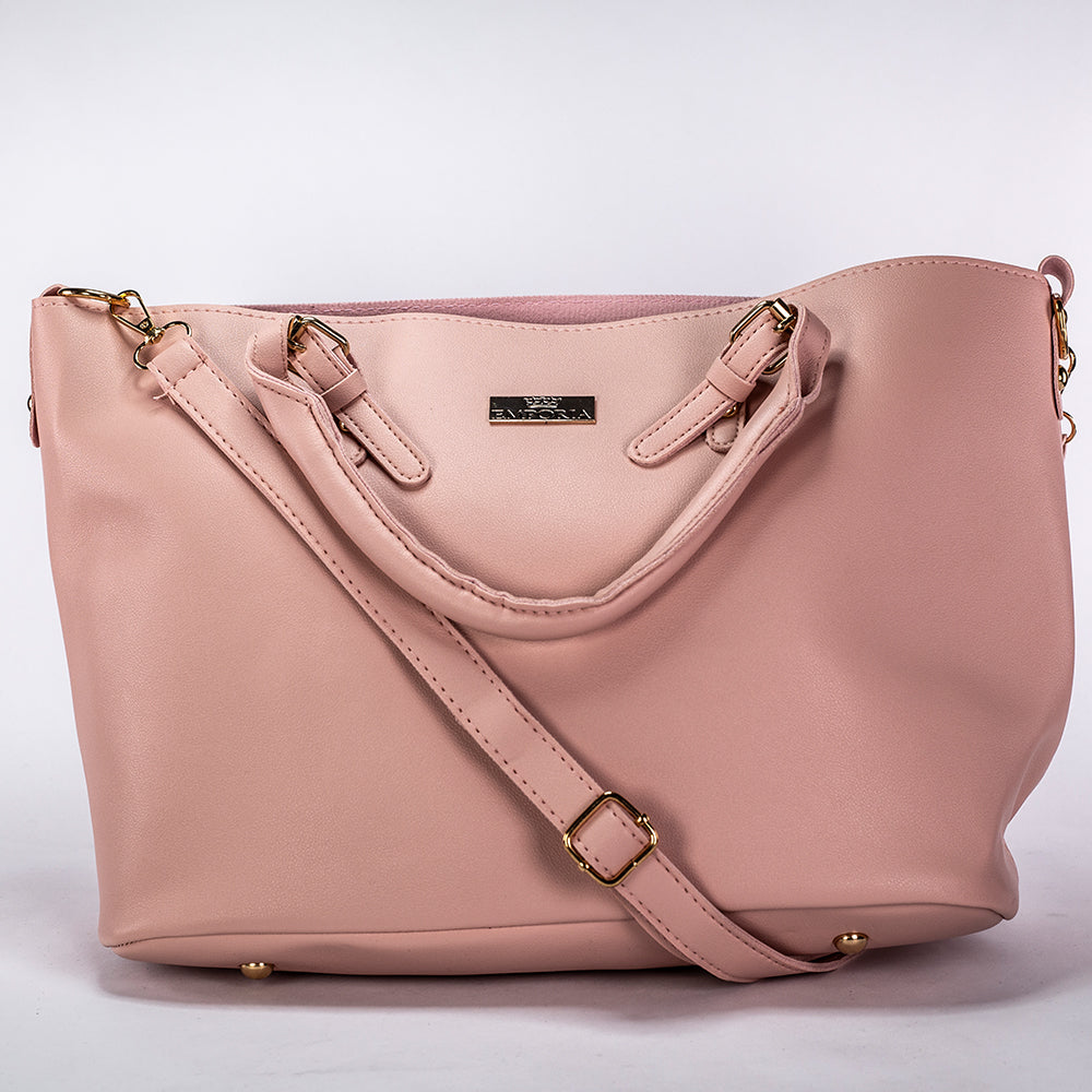 Emporia 2025 kevätmallisto - ”Cherry Blossom”, 3-osainen laukkusetti; pinkki 8 