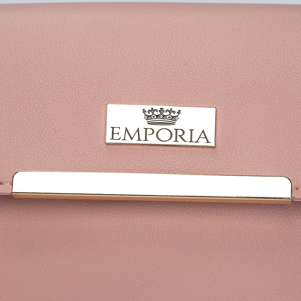Emporia 2025 kevätmallisto - ”Cherry Blossom”, 3-osainen laukkusetti; pinkki 15 