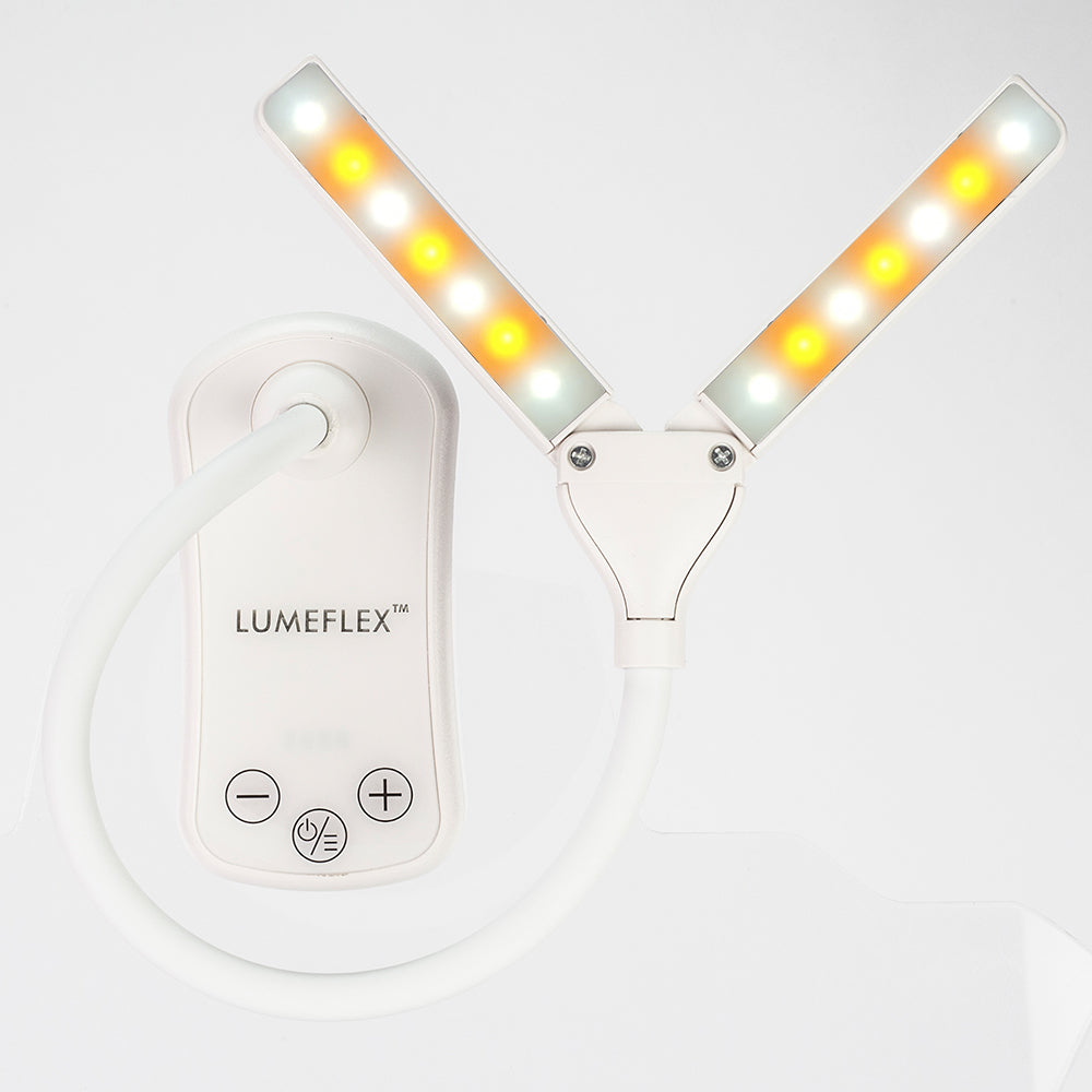 Lumeflex kaksipäinen lukulamppu 25 