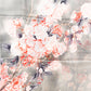Blossom Veil -huivi, 85 x 180 cm, harmaa, korkealaatuista taidesilkkiä