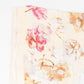 Blooms & Letters -huivi, 85 x 180 cm, valkoinen, 100% vegaaninen silkki