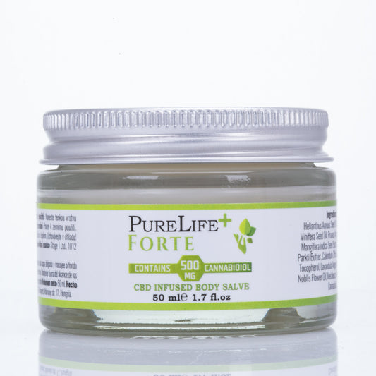 PURE LIFE FORTE RAPID CBD uudistava voide, 500 mg