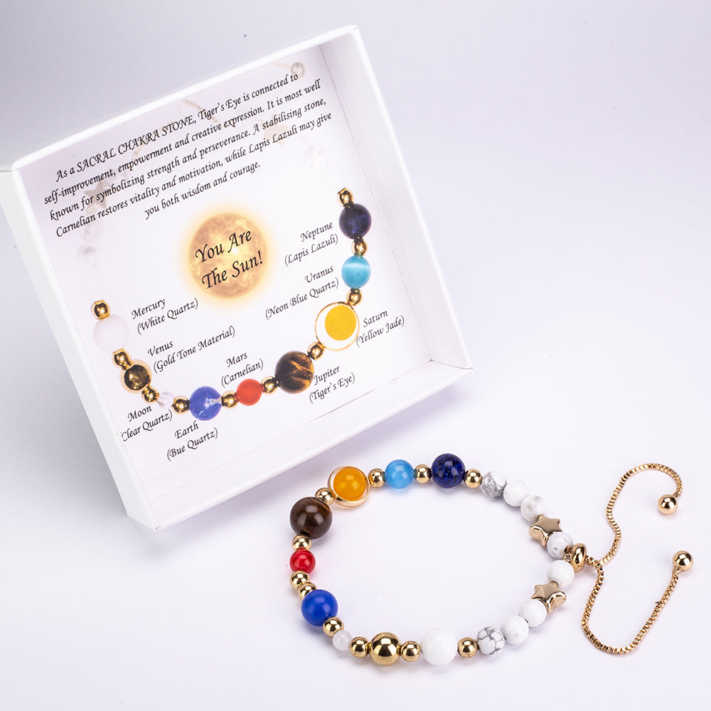 Kullattu TeräsRannekoru Karneolilla ja Tiikerisilmällä