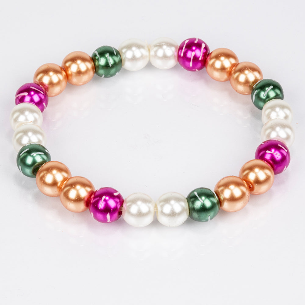 Kullattu TeräsSetti ( Kaulakoru+Korvakorut+Rannekoru )