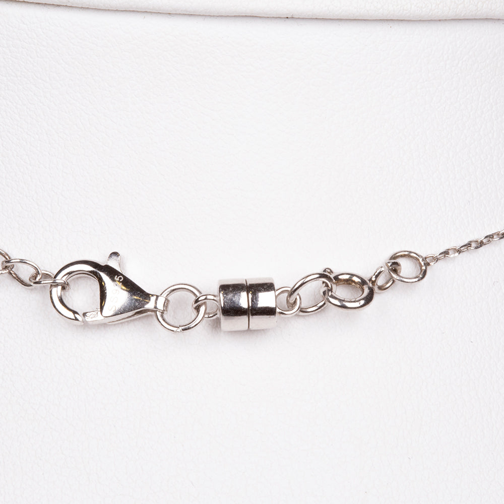 Sterling hopea magneettilukko 2 