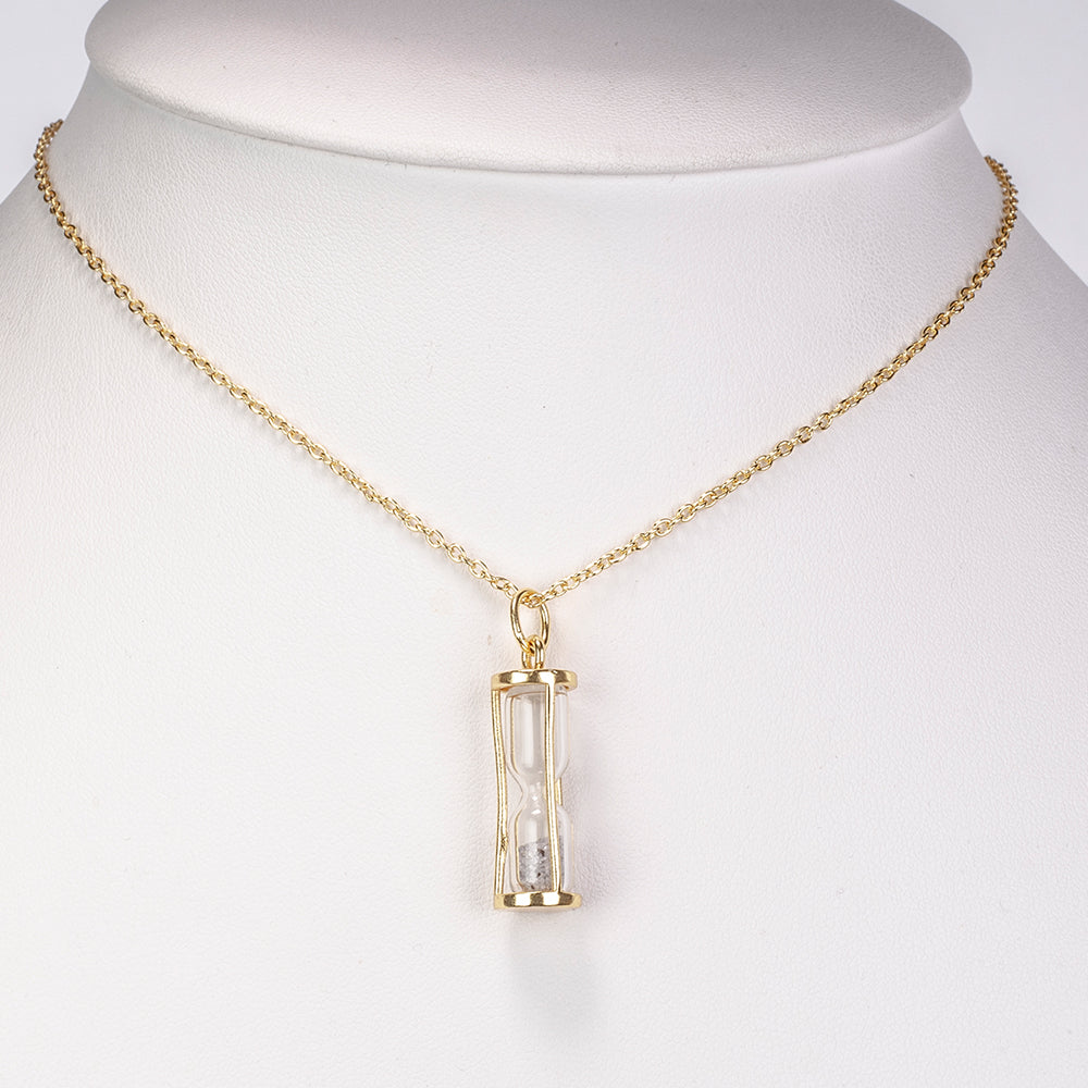 Kullattu TeräsKaulakoru Tansaniitilla