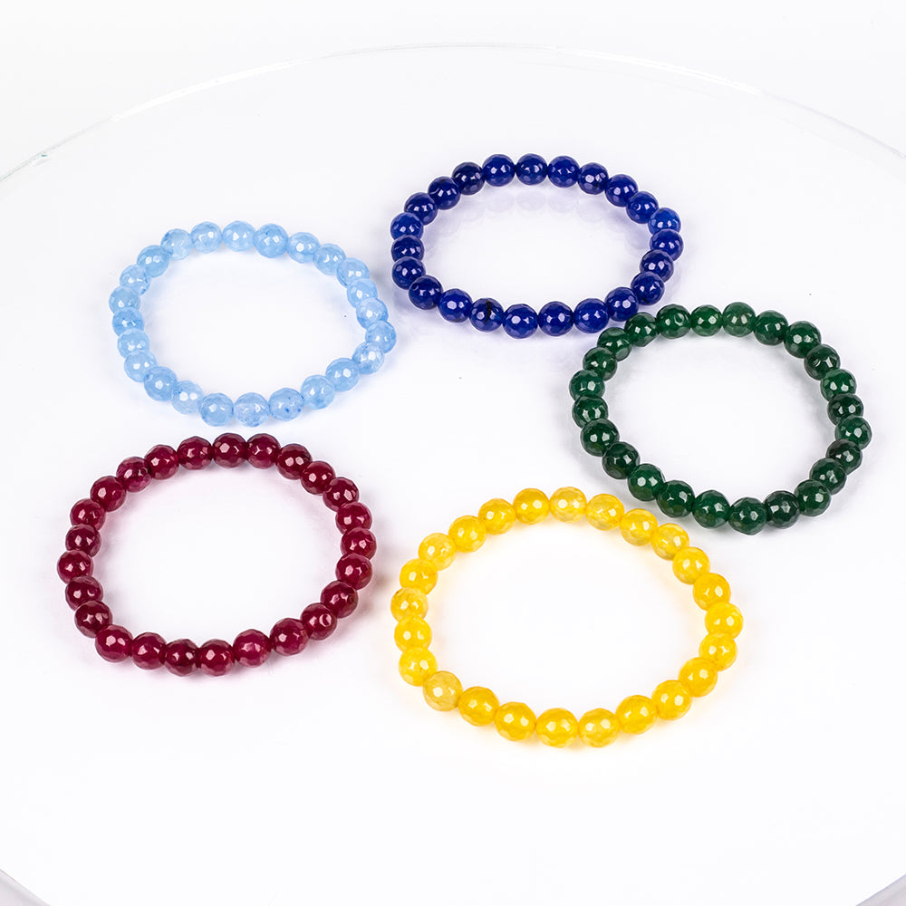 Setti Keltaisella Jadella ja Vihreällä Jadella ( Rannekoru ) 1 