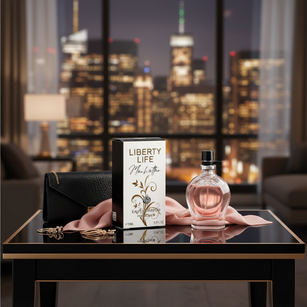 15ml EDP "LIBERTY LIFE MANHATTAN" – meripihkan ja fougèren tuoksu 5 