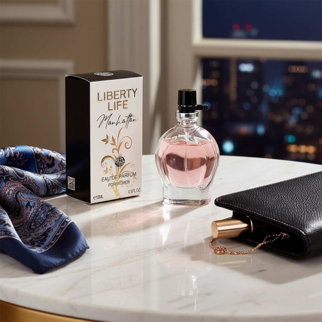 15ml EDP "LIBERTY LIFE MANHATTAN" – meripihkan ja fougèren tuoksu 6 