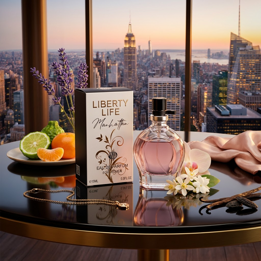 15ml EDP "LIBERTY LIFE MANHATTAN" – meripihkan ja fougèren tuoksu