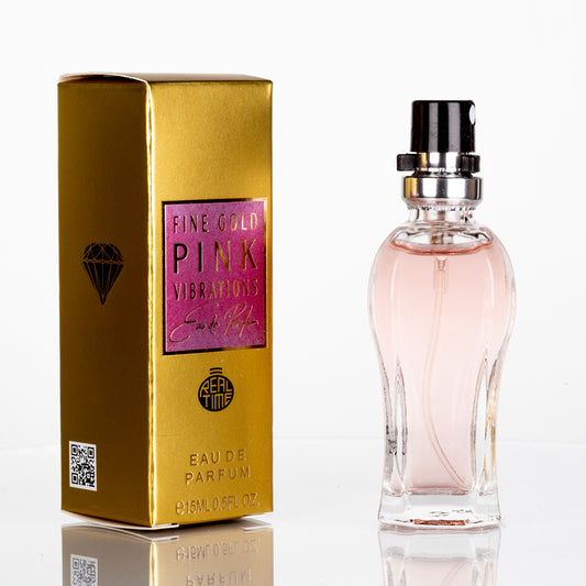 15ml EDP "FINE GOLD PINK VIBRATIONS" - hedelmäinen ja sitrusmainen tuoksu