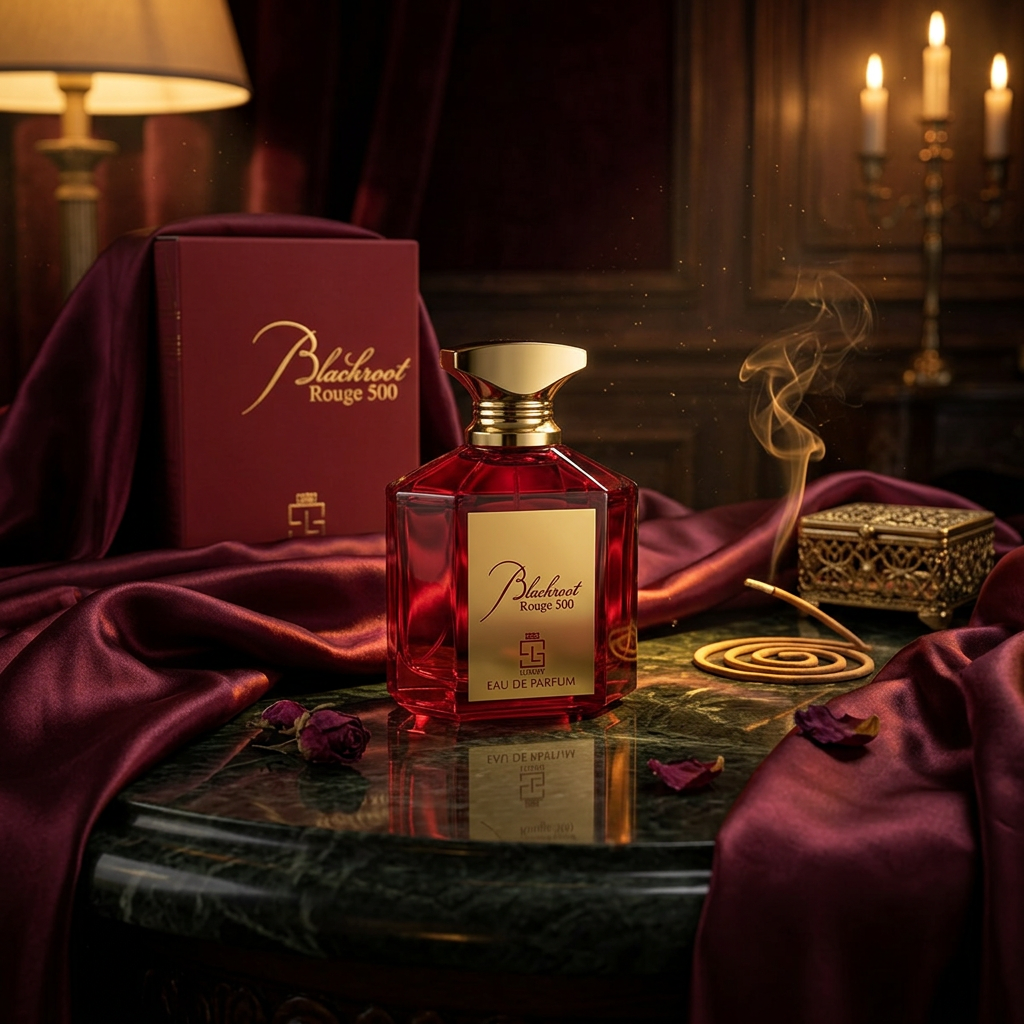 100 ml Eau de Perfume Oriental BLACKROOT ROUGE (Top: BERGAMOT, PINEAPPLE; Middle: SAFFRON, JASMINE; Base: AMBROX, CEDARWOOD, PRALINE) 3 