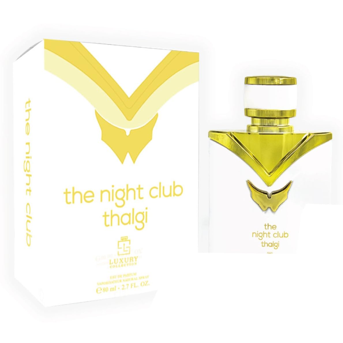 80 ml Eau de Perfume Oriental THE NIGHT CLUB THALGI (TOP: BERGAMOT, LEMON, GINGER, BLACKCURRANT, AROMATIC; MIDDLE: ROSE, JASMINE, IRIS; BASE: MUSK, SANDALWOOD, AMBERWOODS) 1 