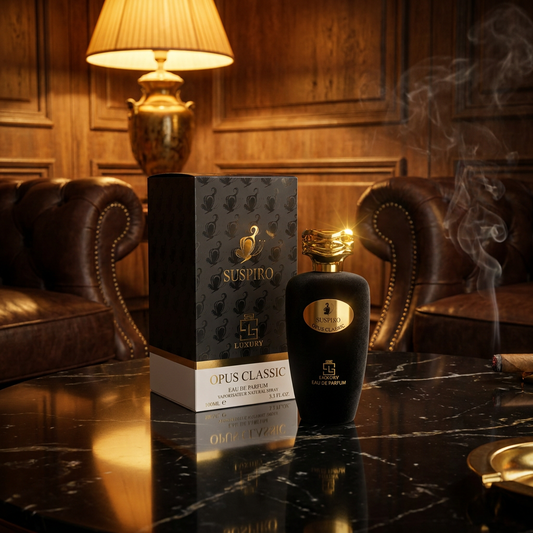 Suspiro Opus Classic EDP 100 ml – mausteinen ja puinen tuoksu miehille