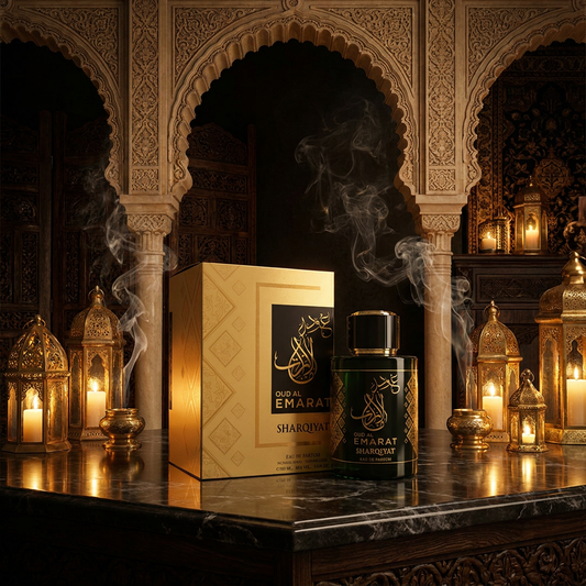 Oud Al Emarat Sharqiyat EDP 100 ml – meripihkainen ja puinen unisex-tuoksu