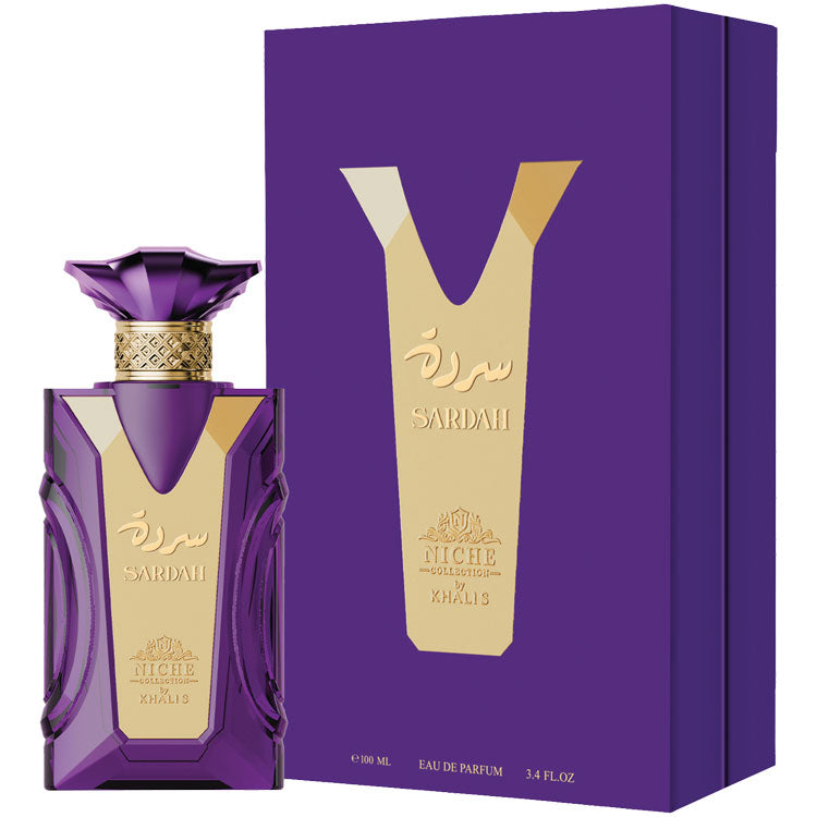 100 ml Eau de Perfume Oriental SARDAH (TOP: Saffron, Osmanthus and Magnolia; MIDDLE: Passionfruit, Tuberose, Patchouli and Agarwood (Oud); BASE: Madagascar Vanilla, Ambroxan, Myrrh, Musk, Incense and Cedarwood) 2 