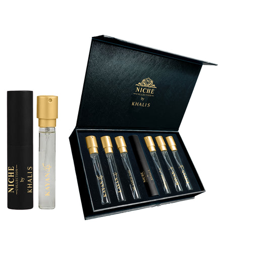 Black Niche Discovery Collection Kayan EDP 6x10 ml – hedelmäinen ja puumainen unisex-tuoksu