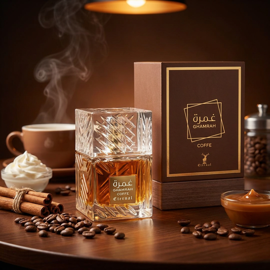 Ghamrah Coffee Eternal Collection EDP 100 ml – mausteinen ja herkullinen unisex-tuoksu