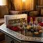 KHALIS SILVER 5*12 ML perfume oil set (TOP:Saffron, Raspberry, Grapefruit, Aromatic Aldehydes; MIDDLE:Rose, Jasmine, White Florals, Oud, Cedarwood; BASE:Sandalwood, Vanilla, Tonka, Musk, Ambergris, Leather, Woody Spices)