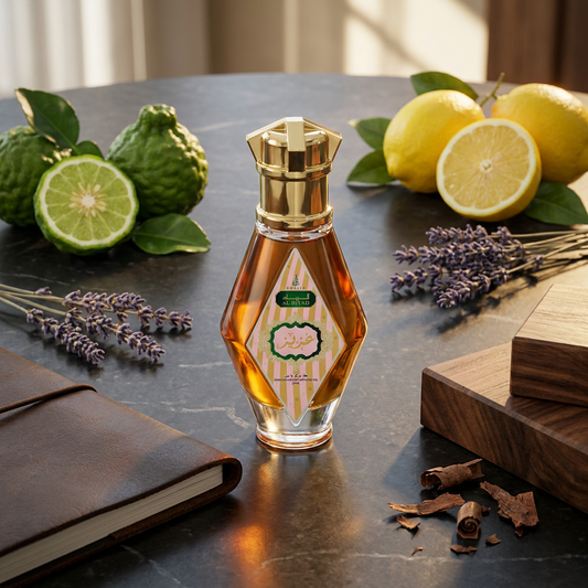 Aziz Al Riyad -tiivistetty hajusteöljy 20 ml – sitruksinen ja aromaattinen tuoksu miehille