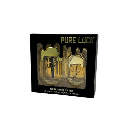 Linn Young EDT 100 ml + 30 ml ”Pure Luck” – puumainen ja mausteinen miesten tuoksu