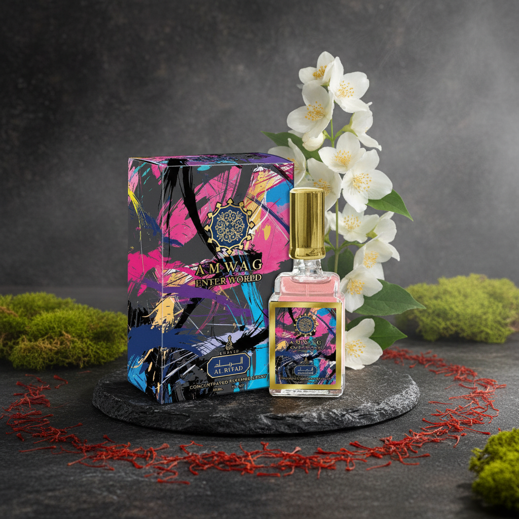30 ml Hajuvesi Amwaj Enter World - Mausteinen Jasmiini Tuoksu Naisille 2 