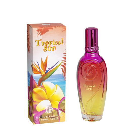 EDP 100ml “Tropical Sun“ Real Time,  korkea 3%:n hajusteöljypitoisuus
