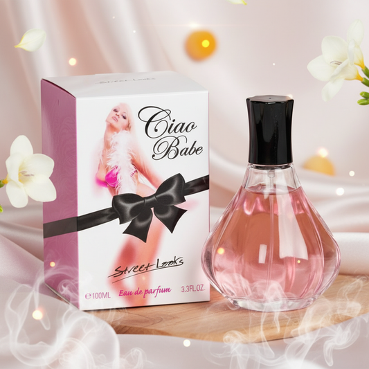 100 ml Eau de Perfume "CIAO BABE" Hedelmäinen kukkaistuoksu naisille, korkea 2%:n hajusteöljypitoisuus