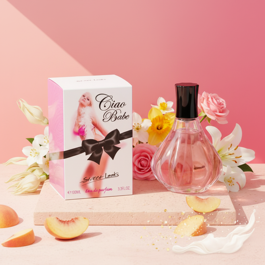 100 ml Eau de Perfume "CIAO BABE" Hedelmäinen kukkaistuoksu naisille, korkea 2%:n hajusteöljypitoisuus