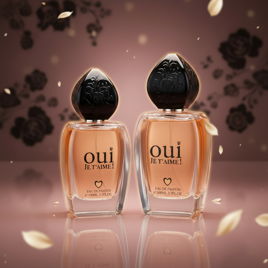 100 ml + 30 ml Eau de Pefume "OUI JE T'AIME" Cyprus - Hedelmäinen Tuoksu Naisille 6 