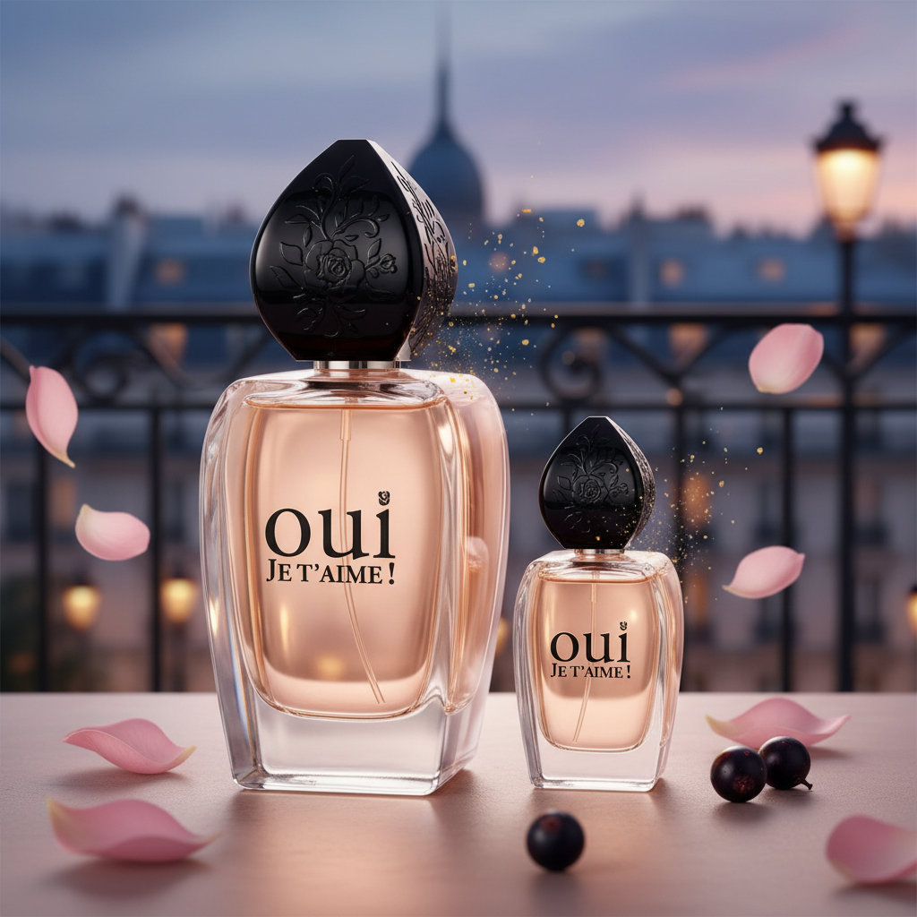 100 ml + 30 ml Eau de Pefume "OUI JE T'AIME" Cyprus - Hedelmäinen Tuoksu Naisille 1 