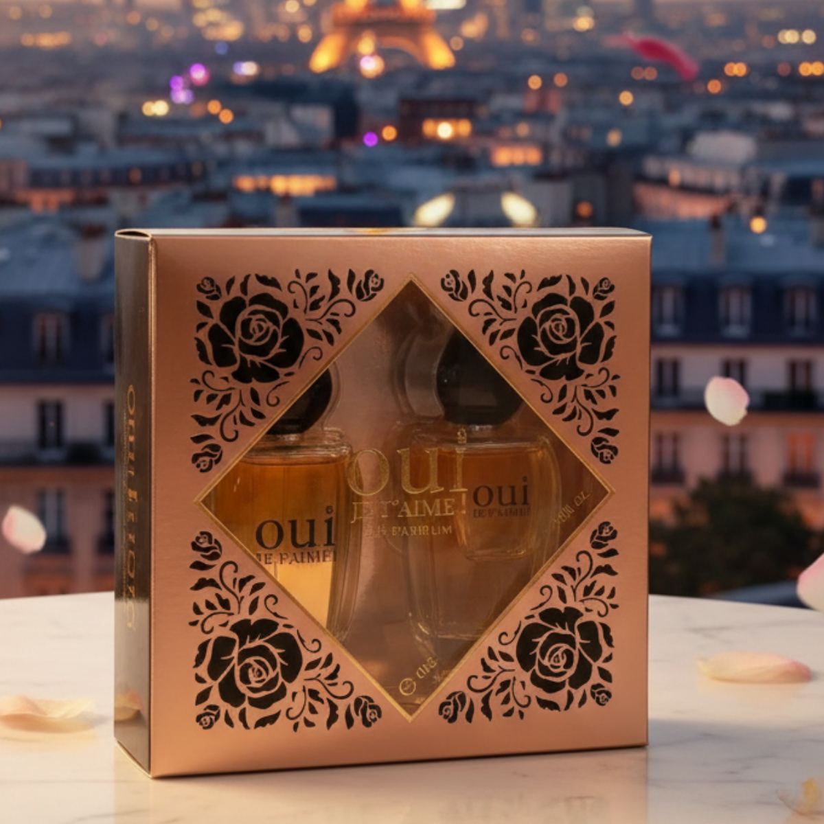 100 ml + 30 ml Eau de Pefume "OUI JE T'AIME" Cyprus - Hedelmäinen Tuoksu Naisille