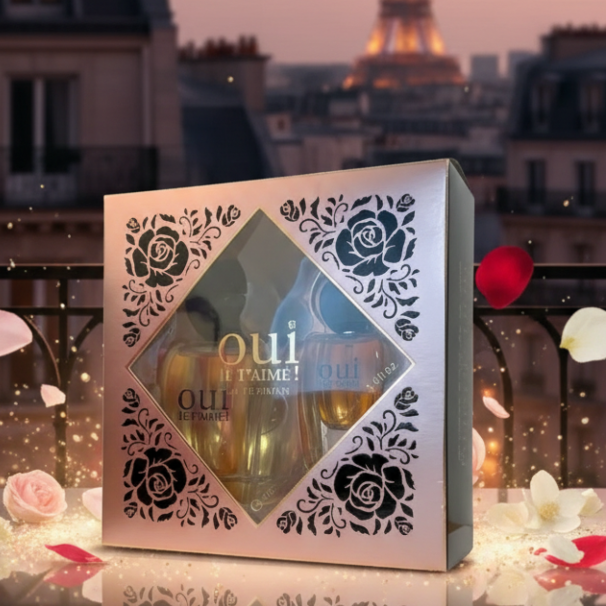 100 ml + 30 ml Eau de Pefume "OUI JE T'AIME" Cyprus - Hedelmäinen Tuoksu Naisille