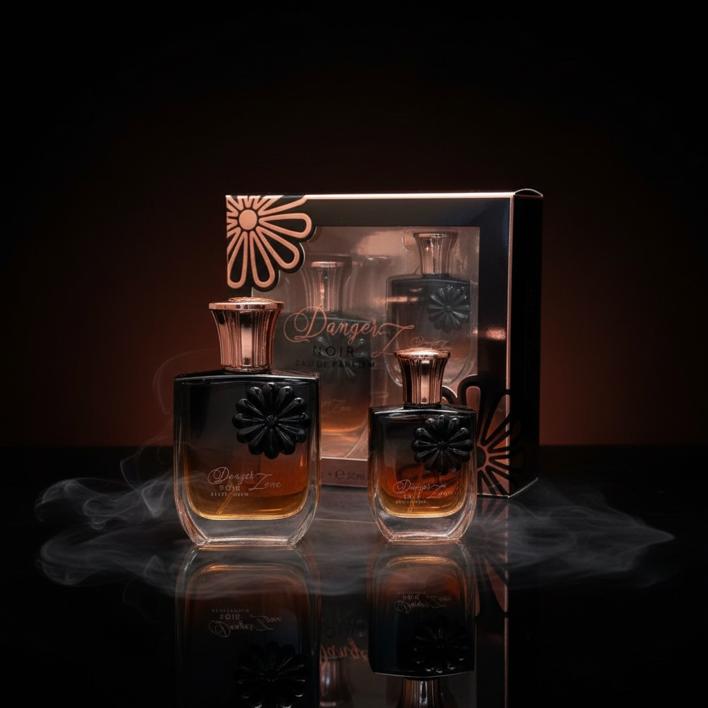 100 ml + 30 ml Eau de Perfume "DANGER ZONE NOIR" Oriental – Vaniljatuoksu Naisille 1 