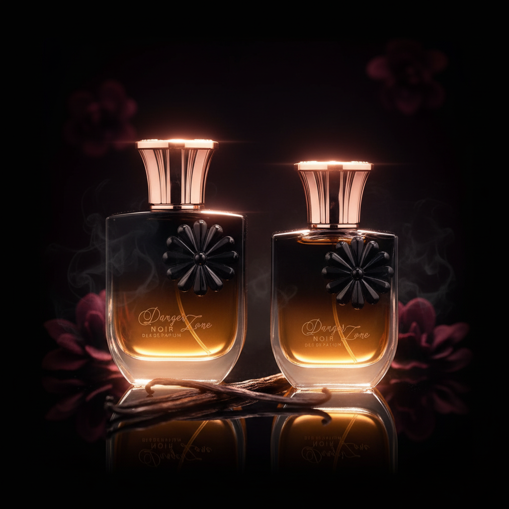 100 ml + 30 ml Eau de Perfume "DANGER ZONE NOIR" Oriental – Vaniljatuoksu Naisille