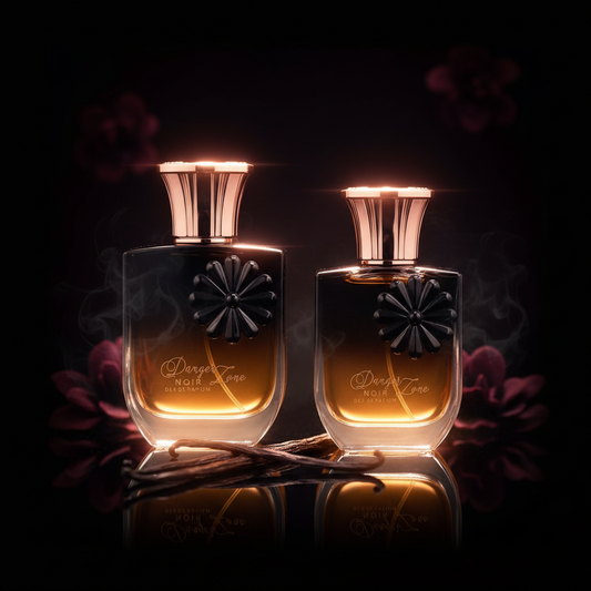 100 ml + 30 ml Eau de Perfume "DANGER ZONE NOIR" Oriental – Vaniljatuoksu Naisille